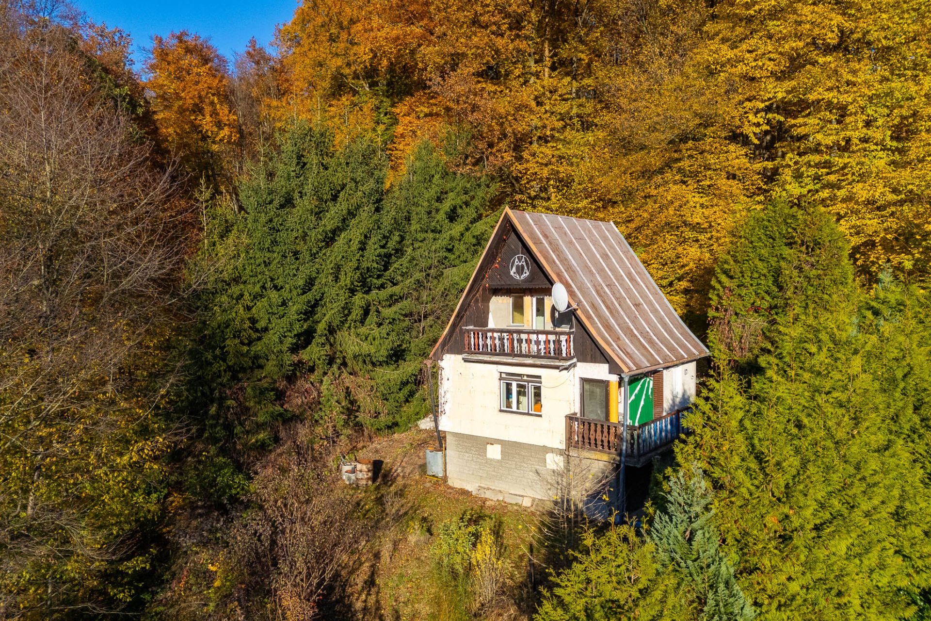 Chata u lesa s vlastní zahradou v Halenkovicích u Napajedel
