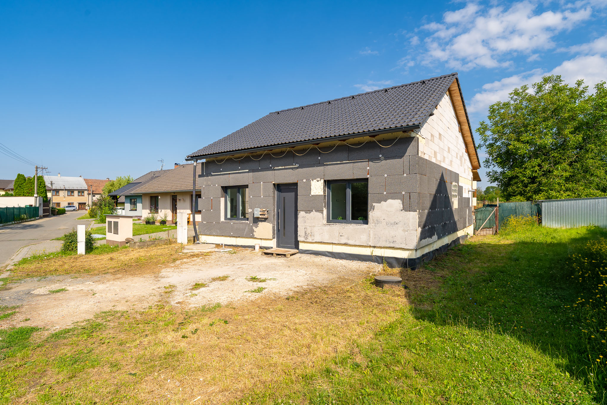 Novostavba rodinného domu v Pravčicích u Hulína