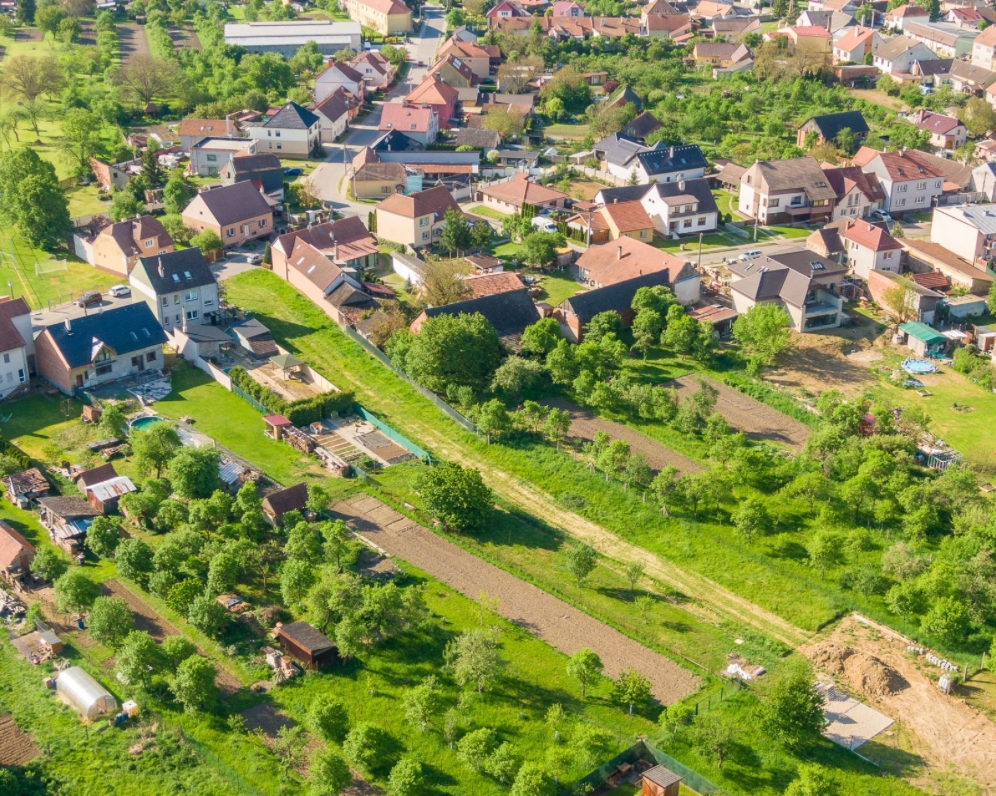 Stavební parcela v obci Kněžpole u Uherského Hradiště