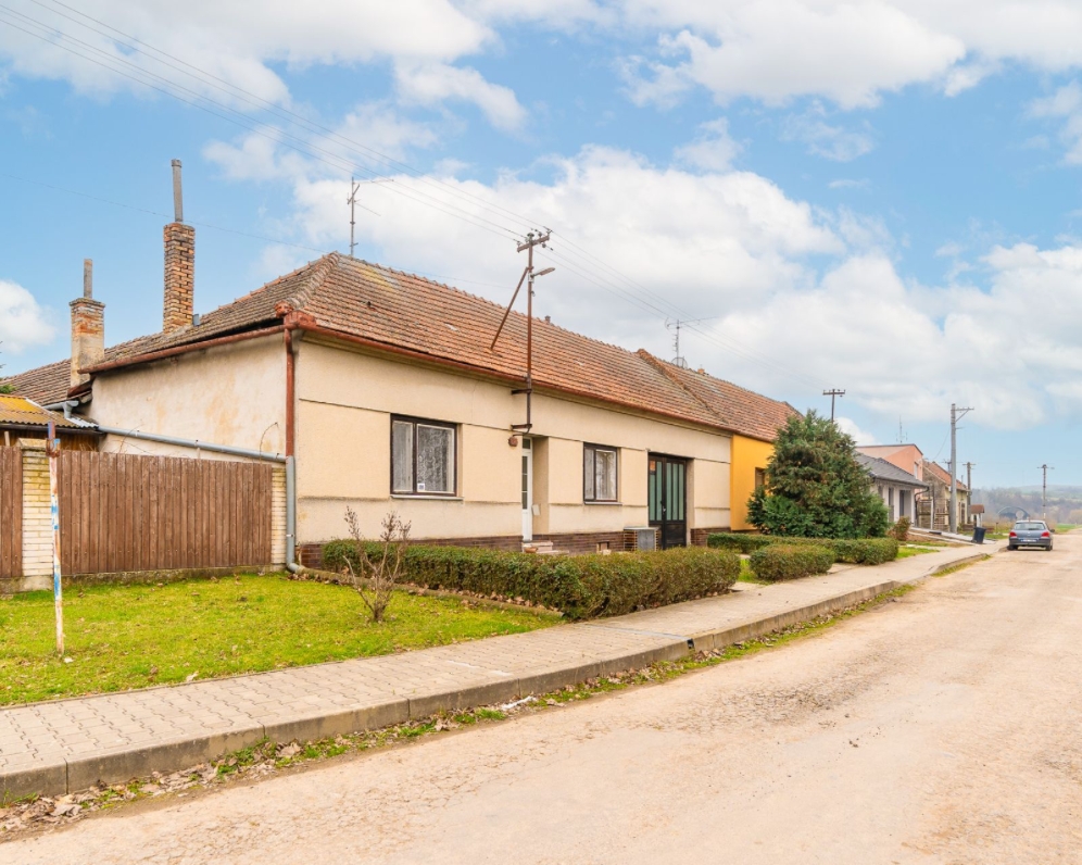 Rodinný dům v klidné obci Archlebov u Kyjova