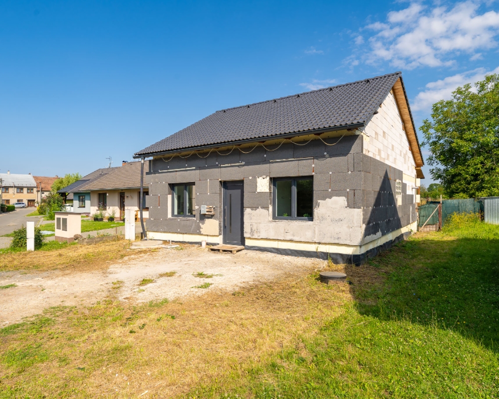 Novostavba rodinného domu v Pravčicích u Hulína